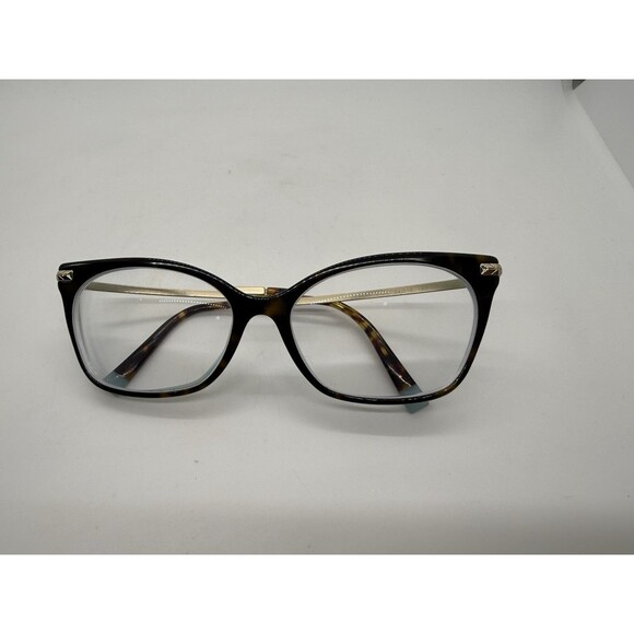 Tiffany & Co. Reading Glasses TF 2194 8134 54-16 Black Blue & Gold Frame & Case - Picture 7 of 15